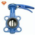 4 inch flange sanitary Ductile Iron Water butterfly Valve